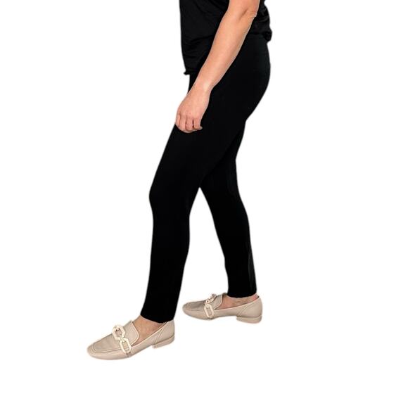 SPANX Black The Perfect Ponte Ankle Pant Women's Size Medium Slimming Career - Picture 2 of 11